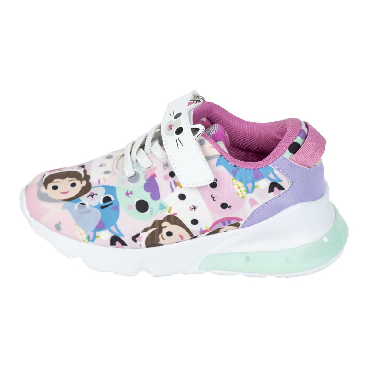 LED joggesko Gabby's Dollhouse Rosa